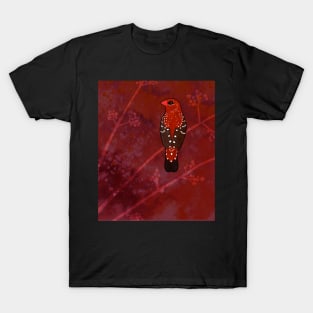 Red Avadavat (Amandava amandava) T-Shirt